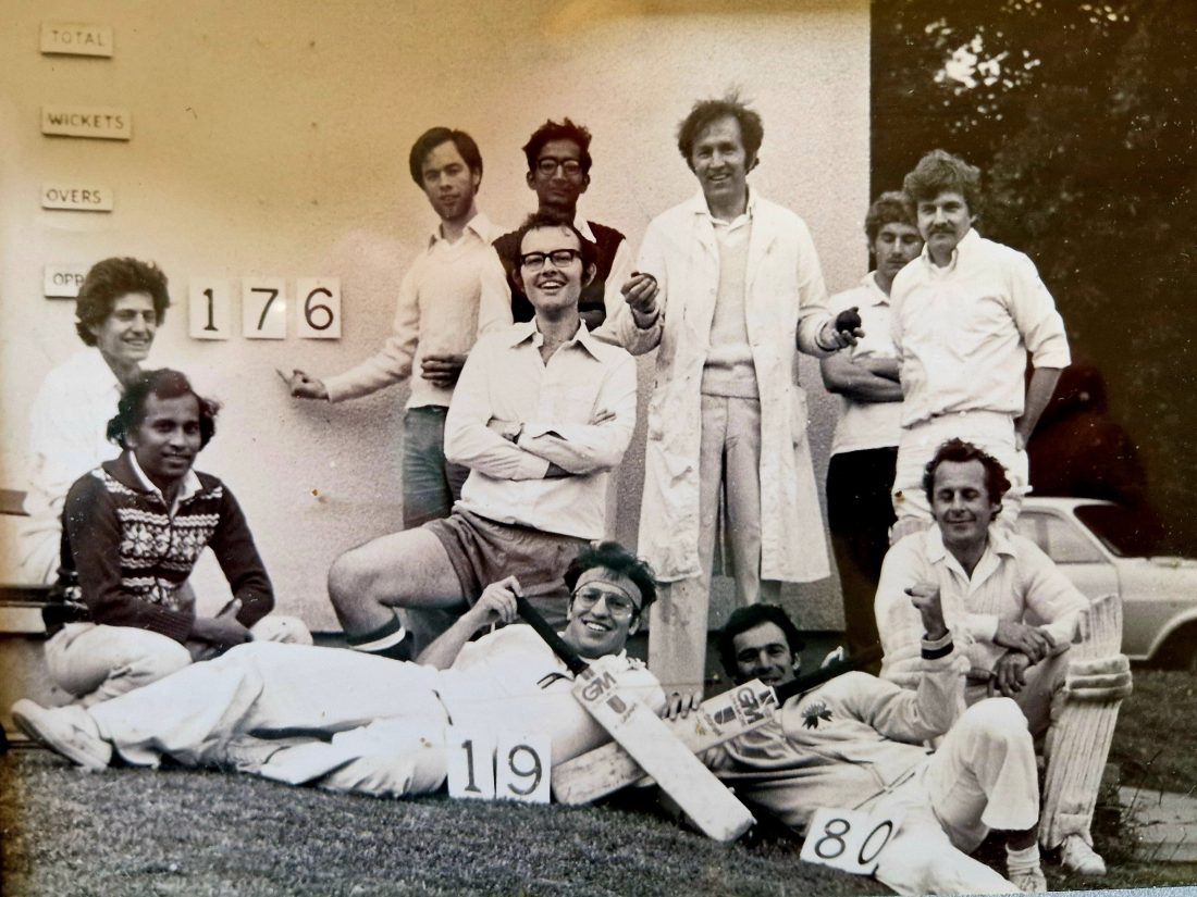 Photo of the 1980 Cricket Team