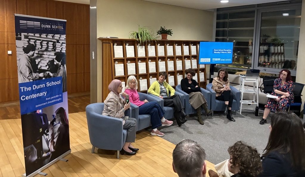 Suffrage science panel 